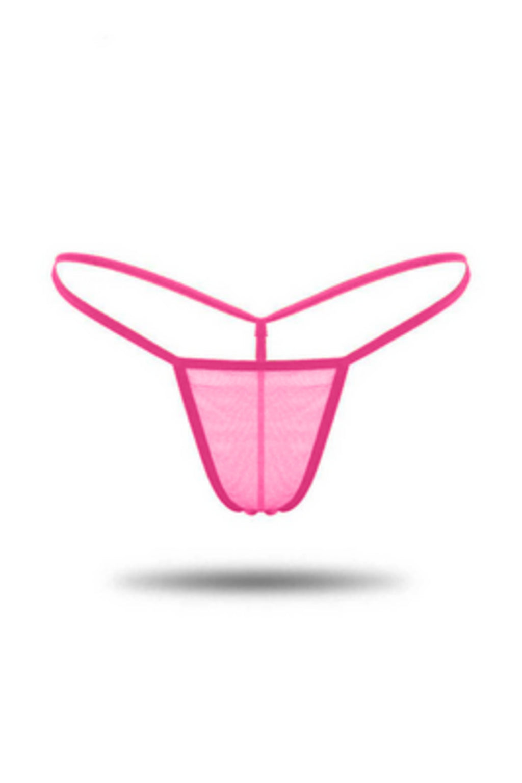 Pembe Fantezi String Dantel Detaylı Kadın İç Giyim