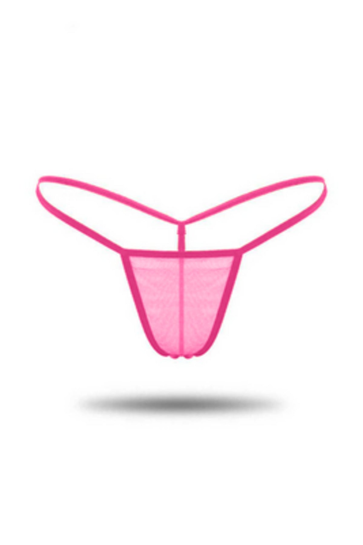 Pembe Fantezi String Dantel Detaylı Kadın İç Giyim