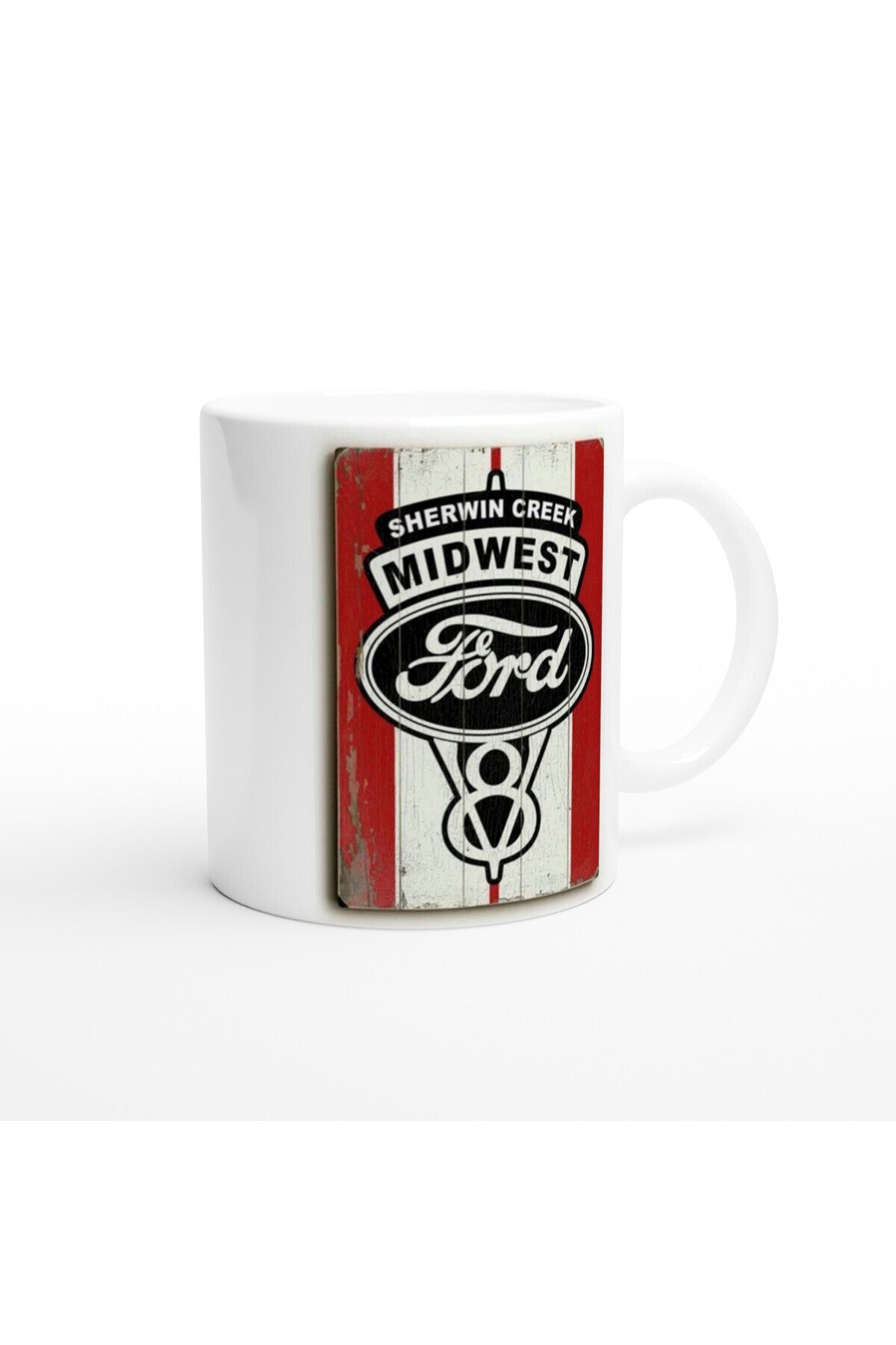 Sherwin Creek Midwest Ford Logolu Retro Kupa