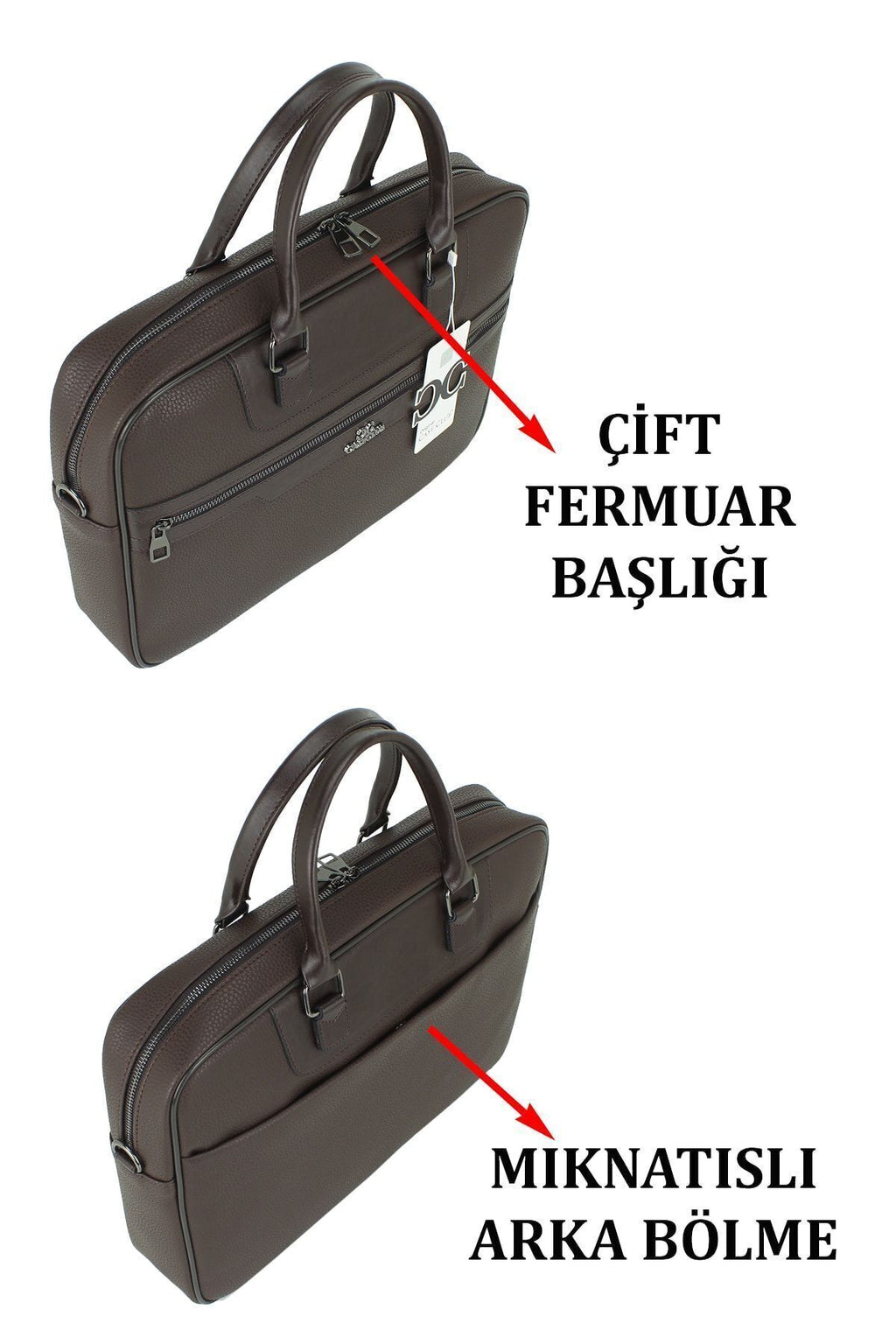 Laptop & Evrak Çantası 15,6 '' Omuz Askılı Su Geçirmez Dış Yüzey Unisex