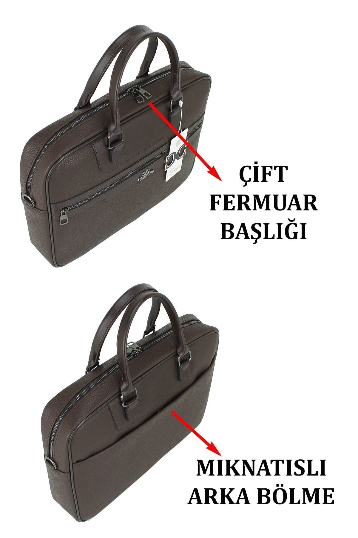 Laptop & Evrak Çantası 15,6 '' Omuz Askılı Su Geçirmez Dış Yüzey Unisex