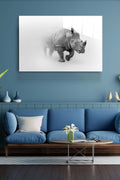 Gergedan Cam Tablo, Dekoratif Cam Tablo