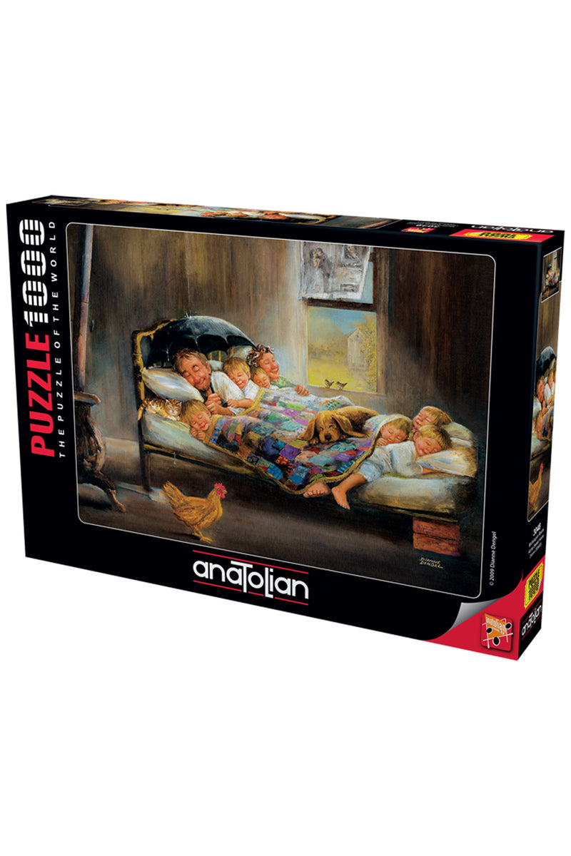 1000 Parça Yapboz Puzzle - Mutluluğun Resmi 3048 + MES Akademi Eğitim Seti Hediye!
