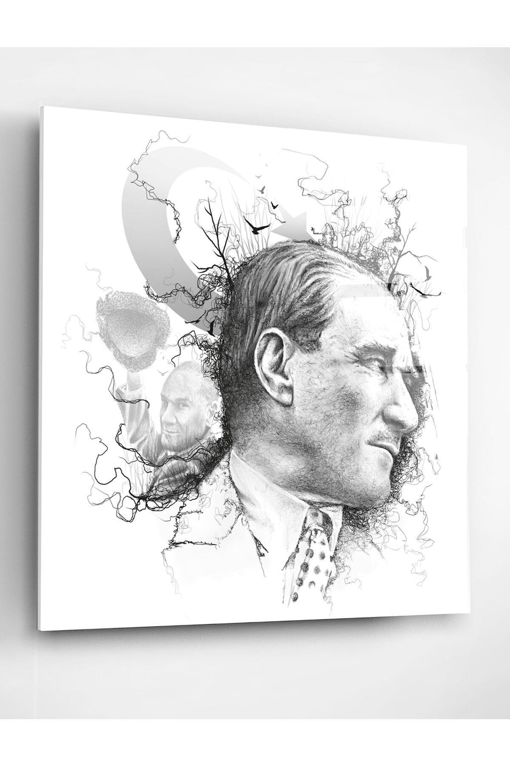 Dekoratif Atatürk , Dekoratif Cam Cam Tablo