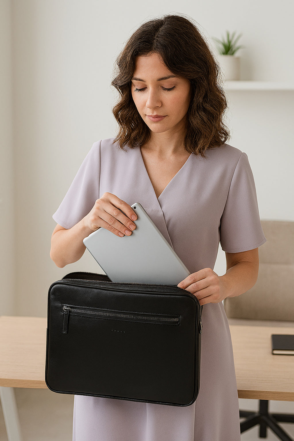 Macbook Air Pro 13.3 ve 14 İnç Siyah Renk Laptop Kılıfı Suya Dayanıklı