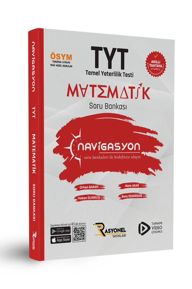 Navi̇gasyon Tyt Matemati̇k Soru Bankasi Vi̇deo Çözümlü + MES Akademi Eğitim Seti Hediye!