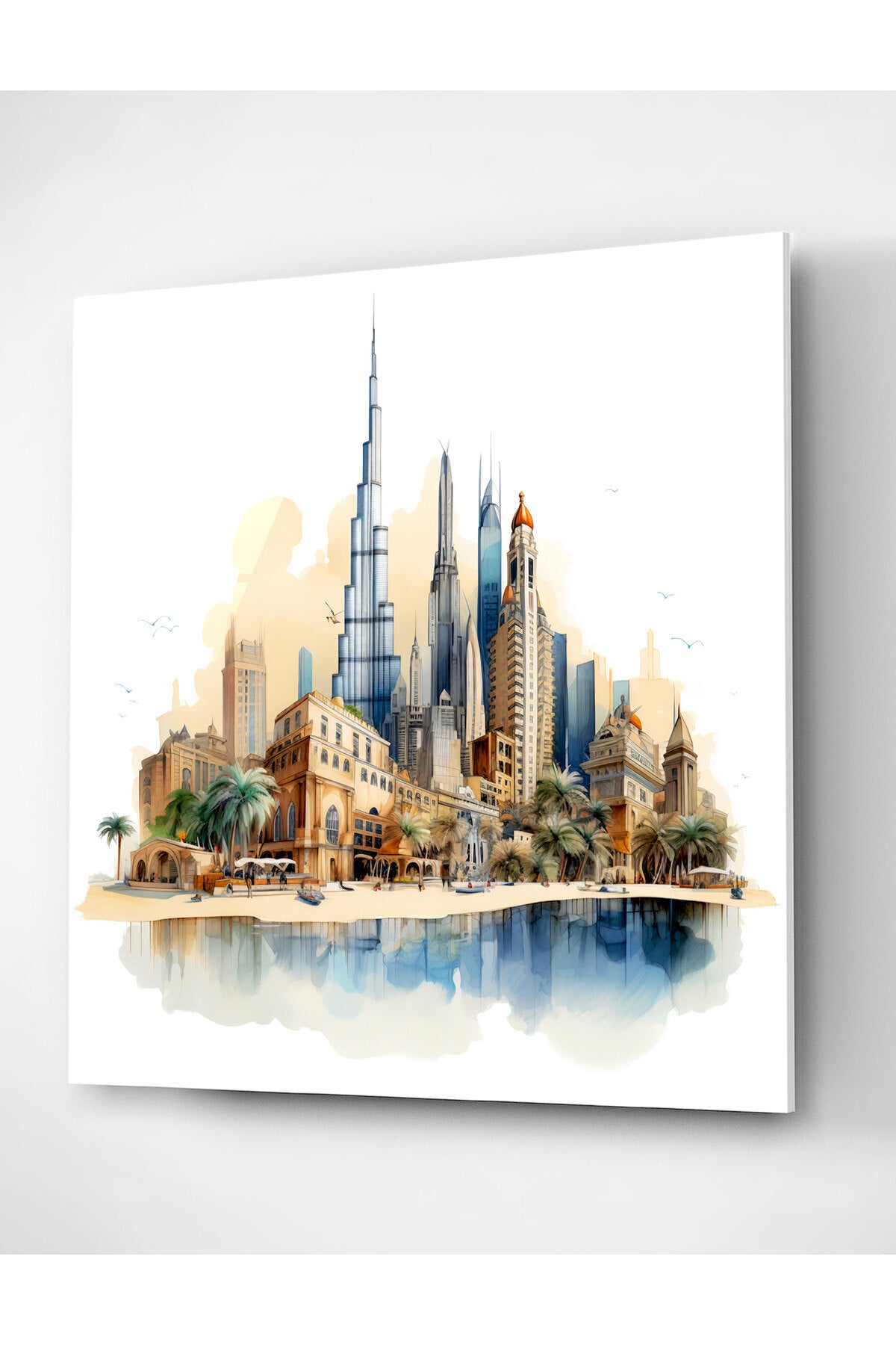 Dekoratif Dubai Dekoratif Cam Tablo
