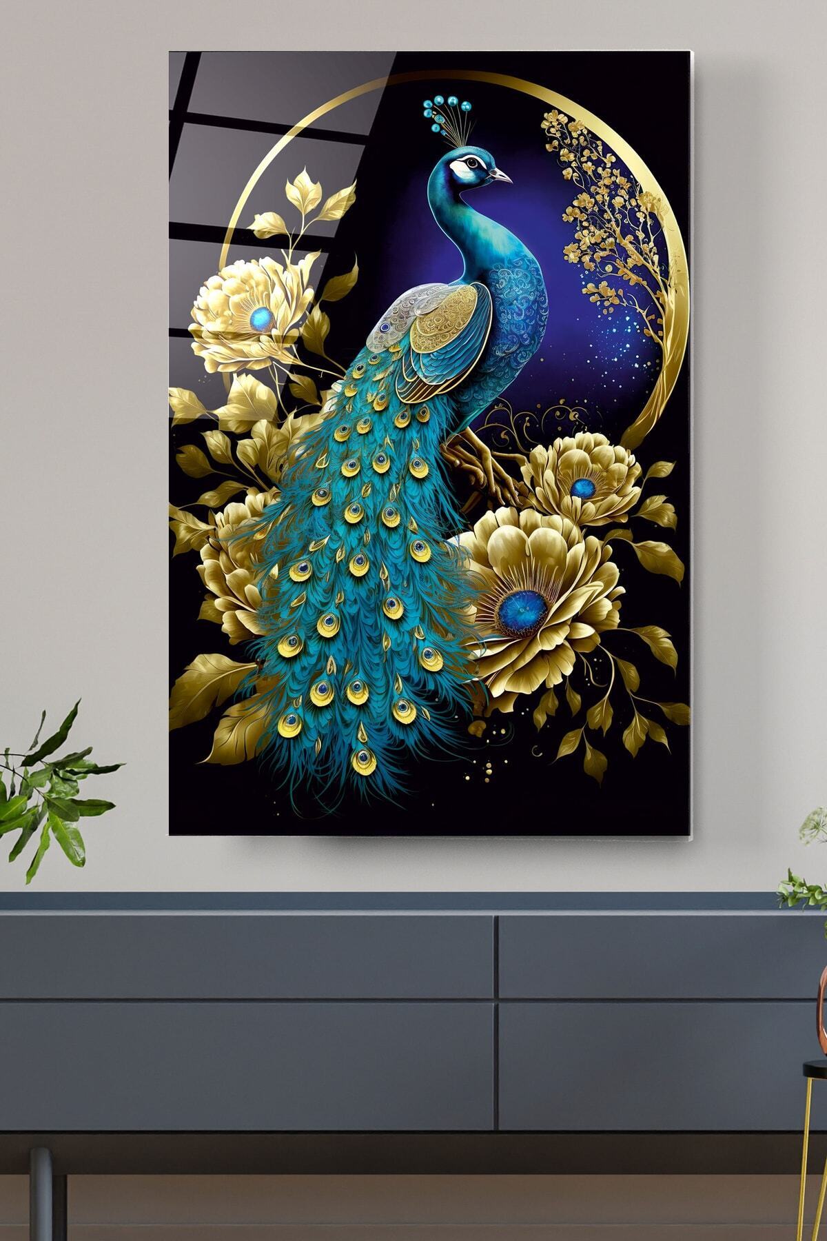 Golden Peacock (80 x 120)