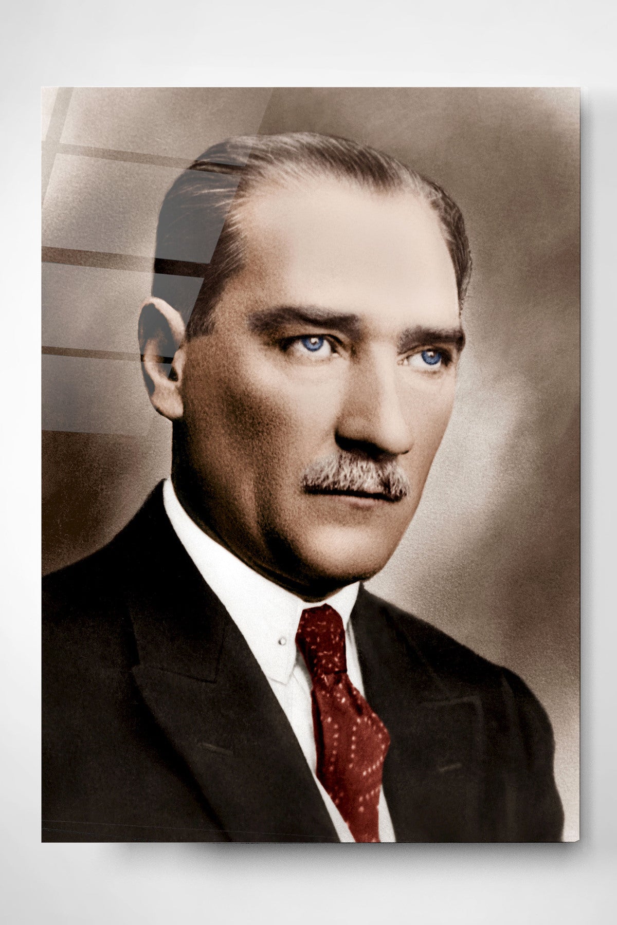Dekoratif Atatürk Dekoratif Cam Tablo