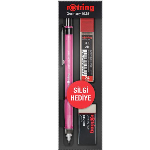 Rotring Okul Seti2 Versatil Kalem Seti 0.7Mm Pembe