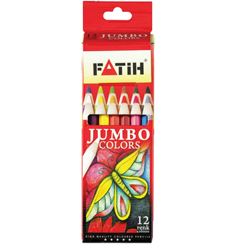 Fatih Jumbo Kuru Boya Tam Boy 12 Renk 33412