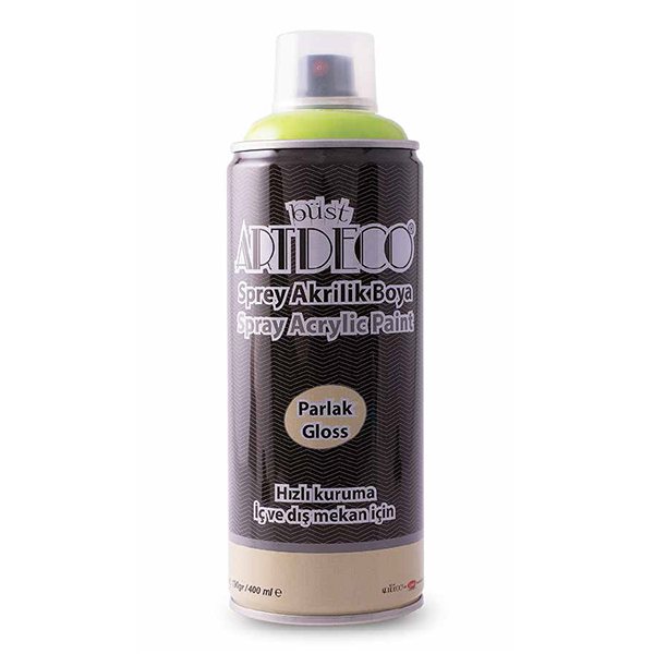 Artdeco Akrilik Sprey Boya 400Ml Limon Yeşili 525