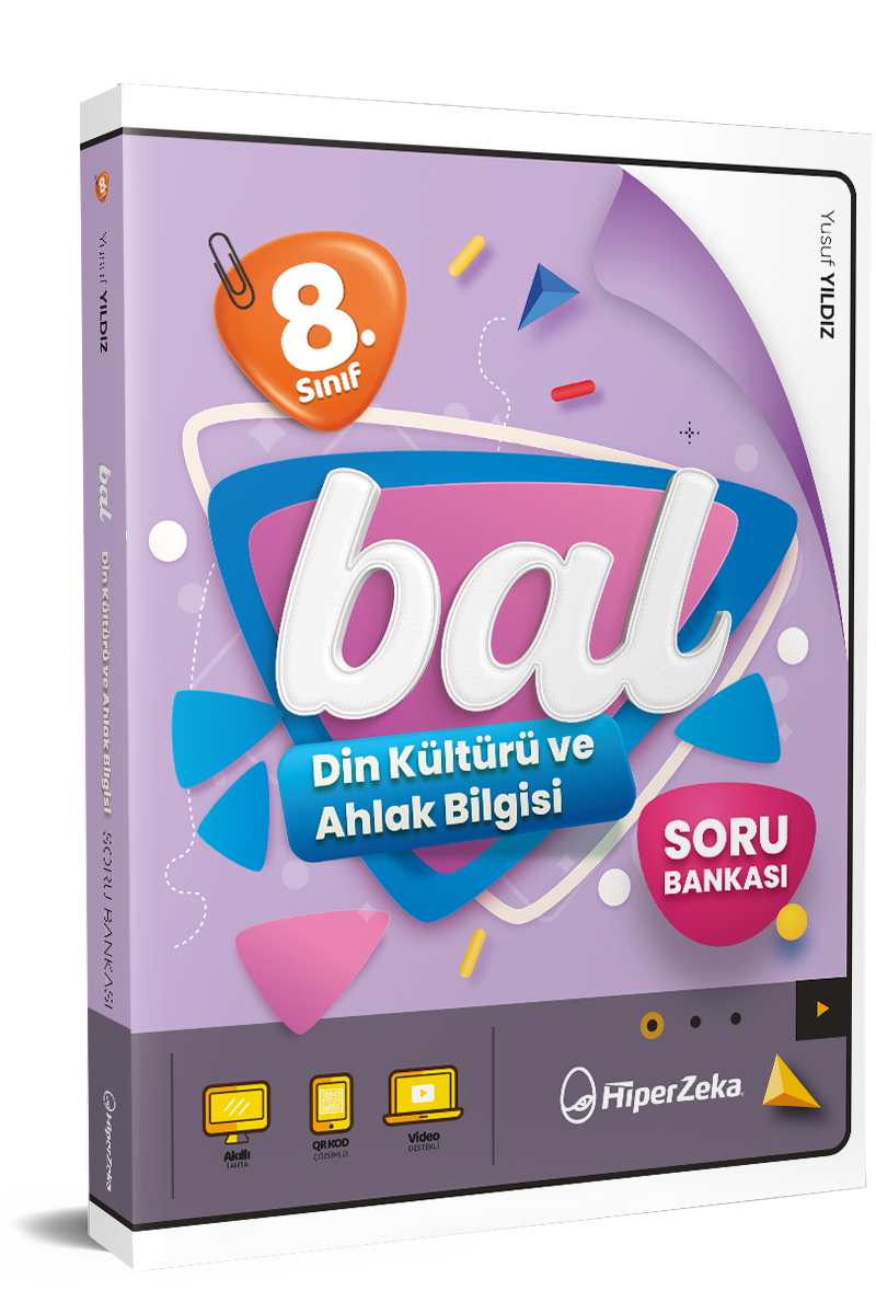 Hiper Zeka 8. Sınıf MİX T.C. Din Kültürü ve Ahlak Bilgisi 21 Deneme 72 Sayfa