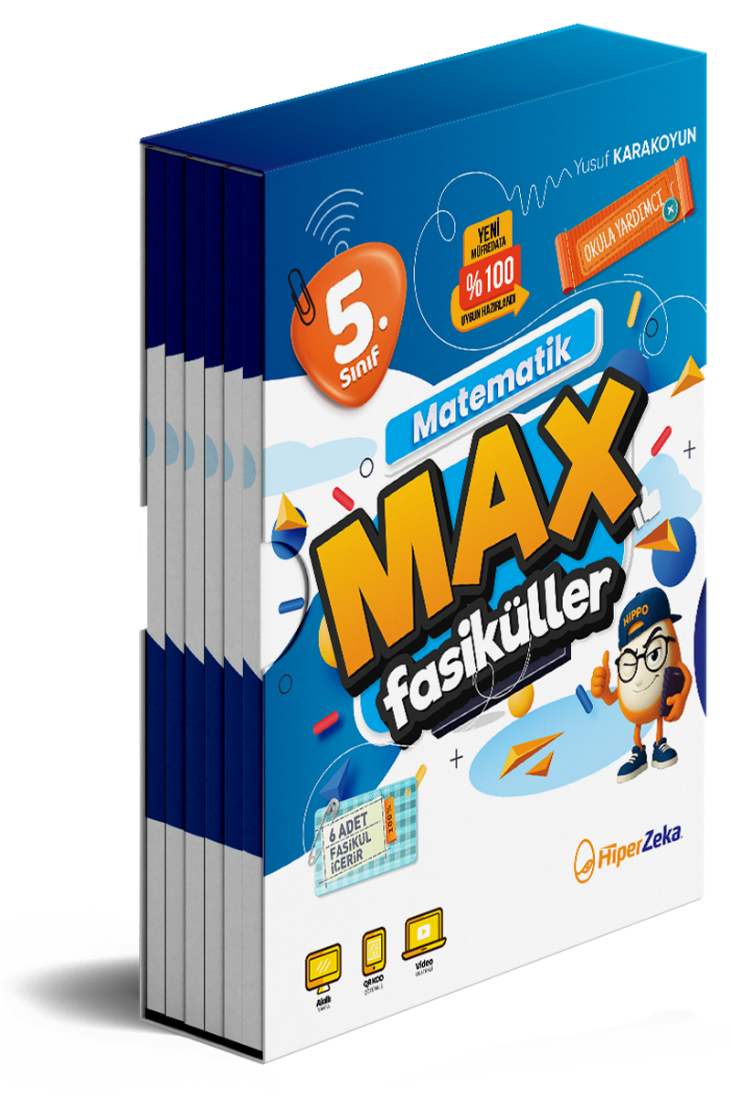 Hiper Zeka 6. Sınıf MAX Matematik Fasiküller 480 Sayfa