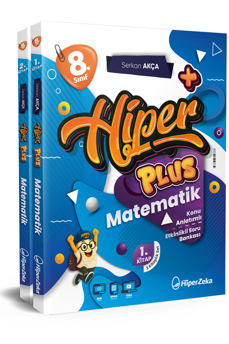 Hiper Zeka 8. Sınıf EN Matematik Soru Bankası 192 Sayfa