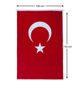 Ormi Alpaka Türk Bayrağı 100X150Cm