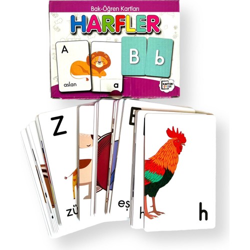 Karatay Bak Öğren Kartları Harfler