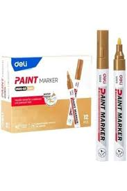 Deli Paint Marker 2.0 mm Uç Golden
