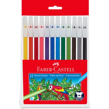 Faber Keçeli Boya Yıkanabilir 12 Renk