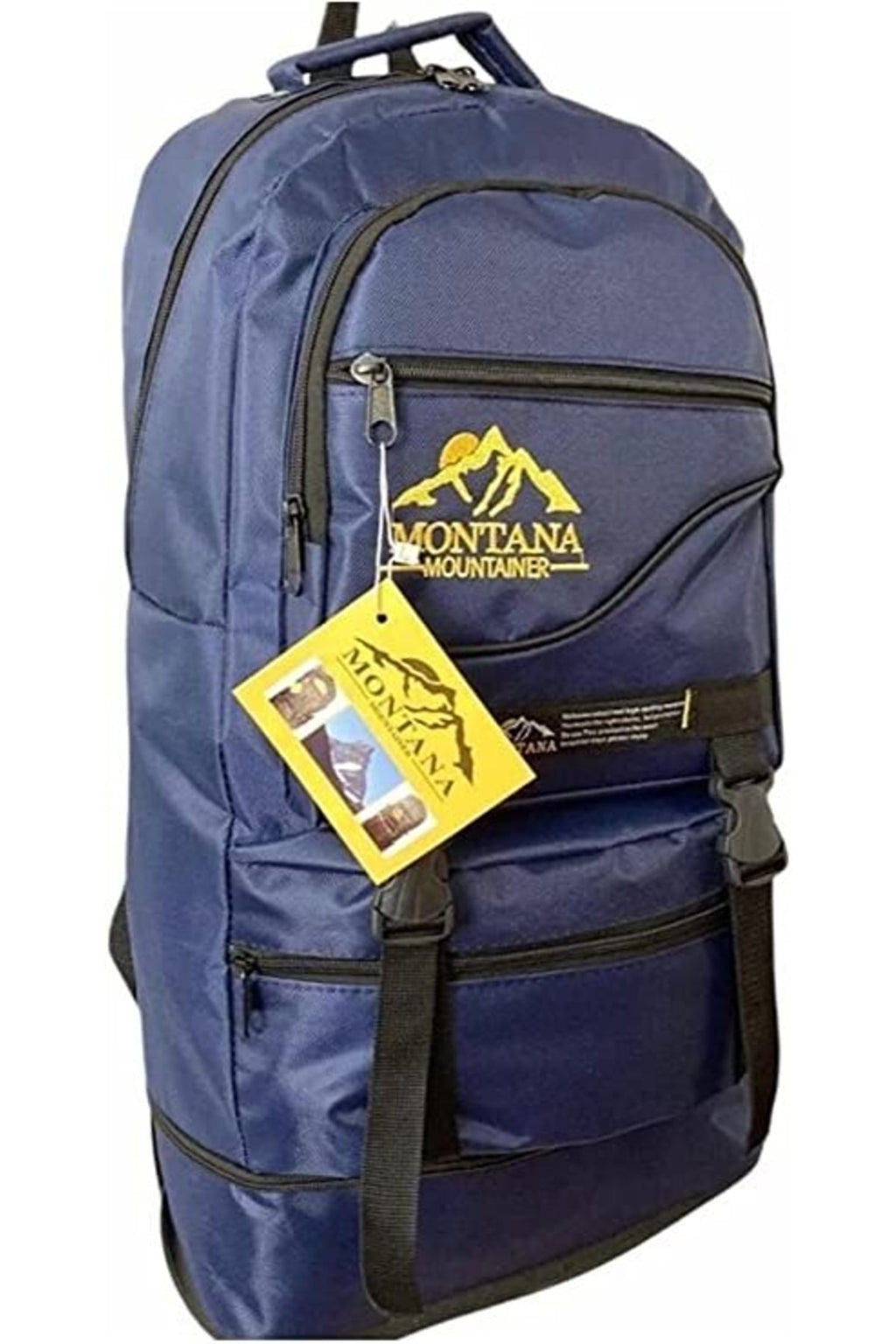 Montana 55+10 Litre Körüklü Su Geçirmez Çok Gözlü Okul-kampçı-seyahat-dağcı-outdoor Sırt Çantası