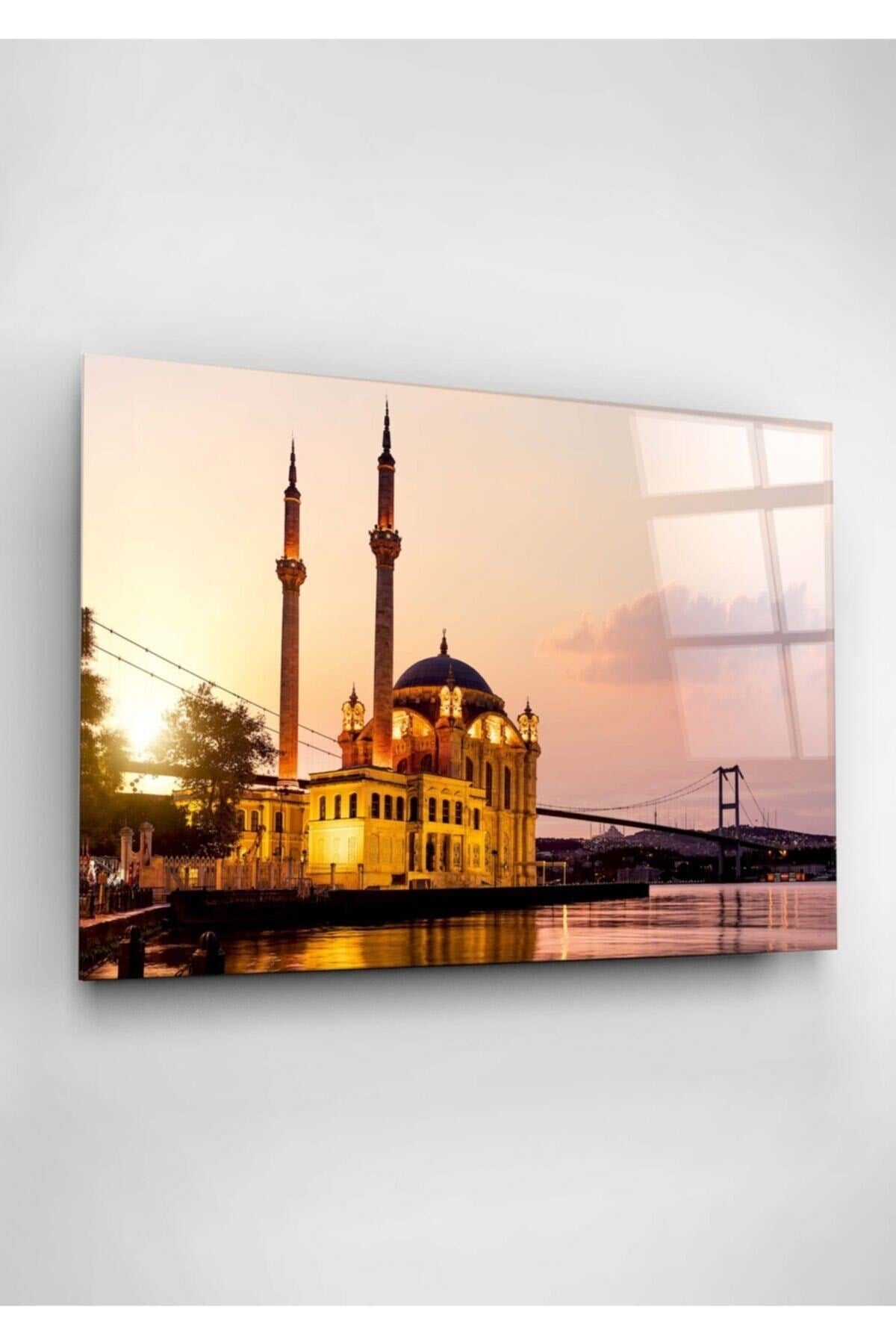 Büyük Mecidiye Camii Cam Tablo, Dekoratif Cam Tablo (50 x 70)