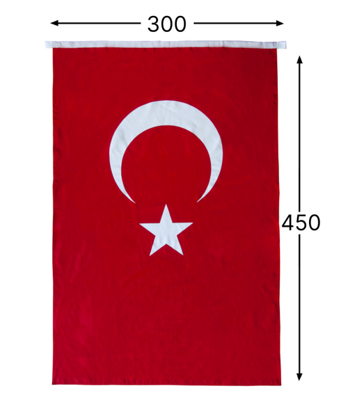 Ormi Alpaka Türk Bayrağı 300X450Cm