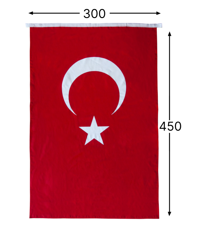 Ormi Alpaka Türk Bayrağı 300X450Cm