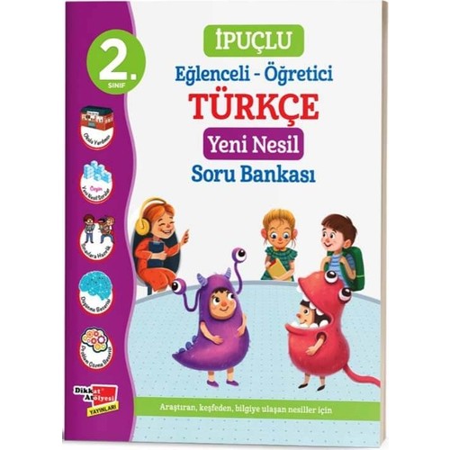 Dikkat 2. Sınıf İpuçlu Türkçe Yeni Nesil Soru Bank