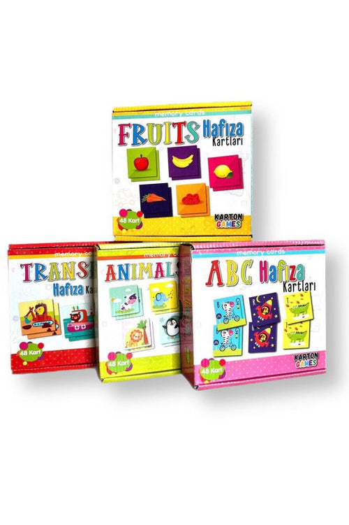 Karatay Memory Cards Abc Hafıza Kartları