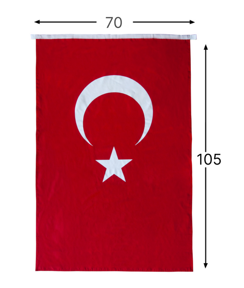 Ormi Alpaka Türk Bayrağı 70X105Cm