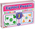 Dıytoy Çark Eğitici Puzzle Renkler-Şekiller Cp1949