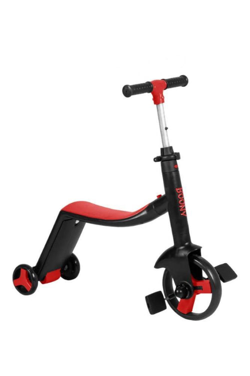Boony Scooter Işıklı Kutulu Kırmızı