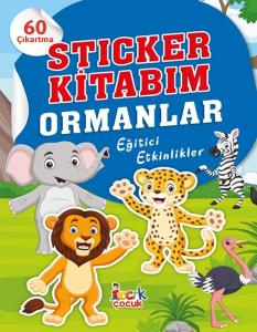Bcrk Sticker Kitabım Ormanlar