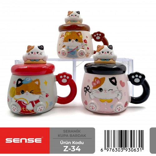 Sense Seramik Kupa Bardak Z-34