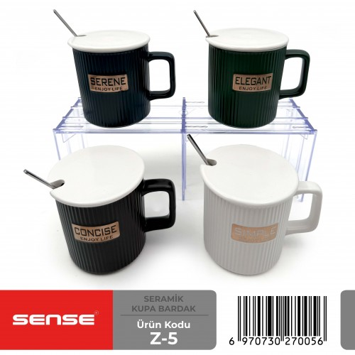 Sense Seramik Kupa Bardak Z-5