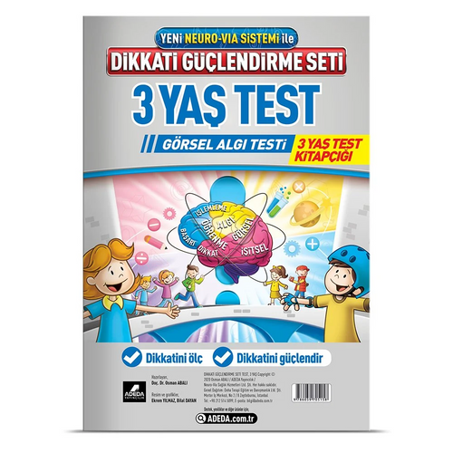 Adeda Dikkati Güçlendirme Seti Görsel Algı Test 3