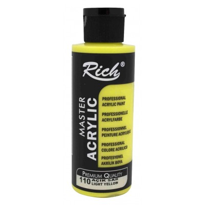 Rich Akrilik Boya 120ml 1110 Roma Sarısı