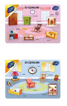 Pw Ahşap Tutmalı Ev Eşyaları Ony-281/282