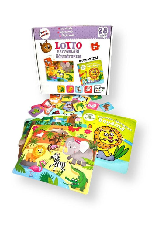 Karatay Bebek Akademisi Lotto Hayvanları Öğreniyor