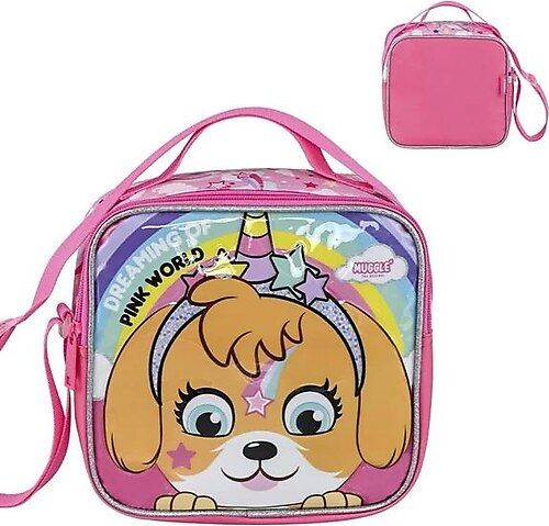 Muggle Mu-9035 Pink World Kol. Beslenme Çantası
