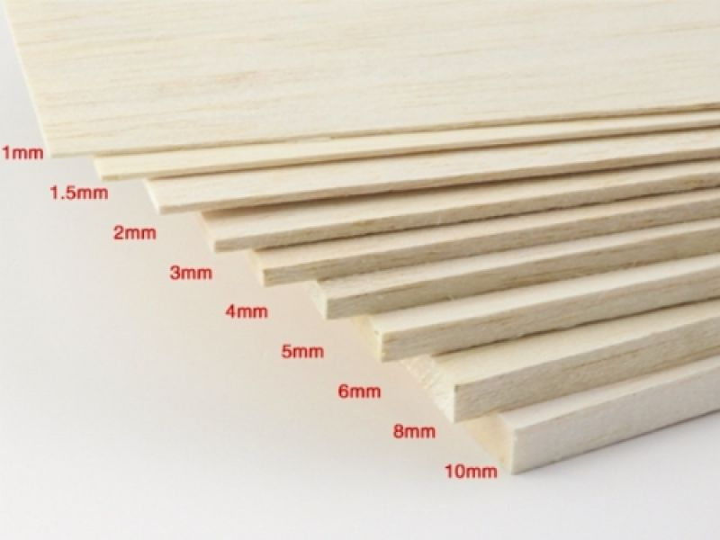 Balsa Levha 15Mm 10Cmx100Cm
