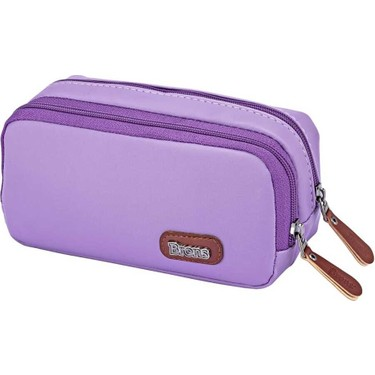 Brons Çift Katlı Pastel Kalemlik Çanta BR-3252