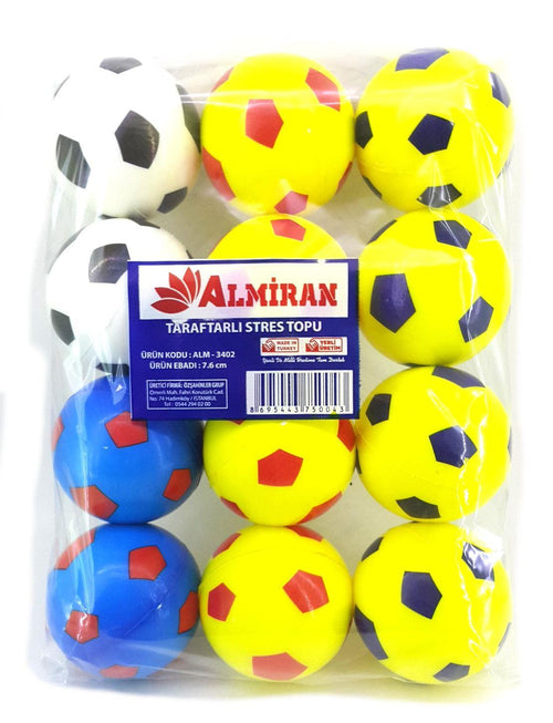 Almiran Stres Topu 7.6Cm -12 Taraftar