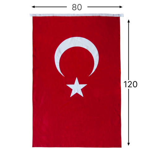 Ormi Alpaka Türk Bayrağı 80x120cm