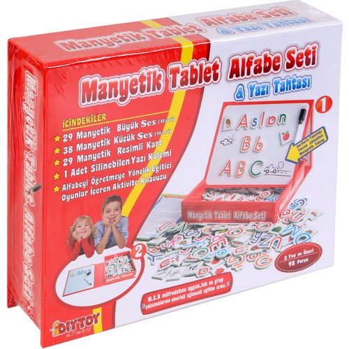 Dıytoy Manyetik Tablet Alfabe Set