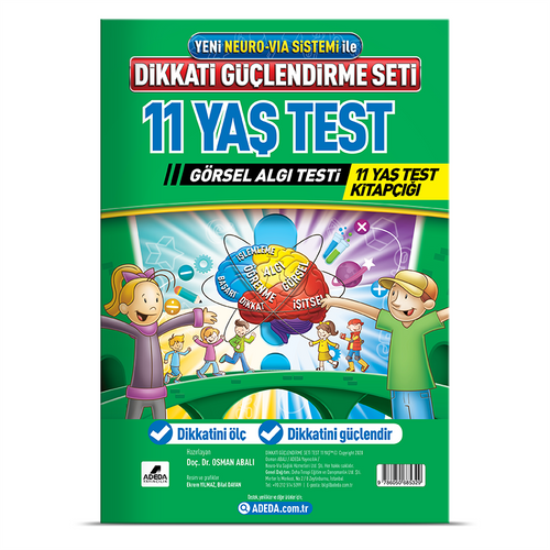 Adeda Dikkati Güçlendirme Seti Görsel Algı Test 11