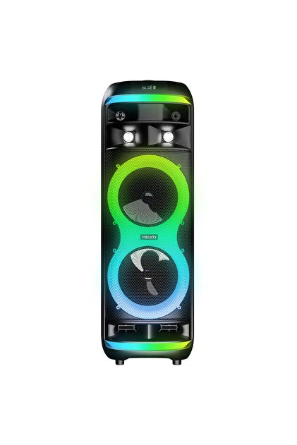 Mikado MD-64BT 60W 1 Adet Kablosuz Mikrofonlu USB+