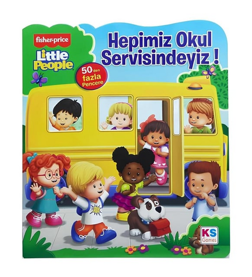 Ks Fisher-Price Hepimiz Okul Servisindeyiz Flap Bo