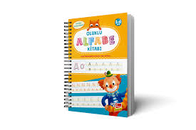 Sihirli Kalemli Oluklu Alfabe Kitabı