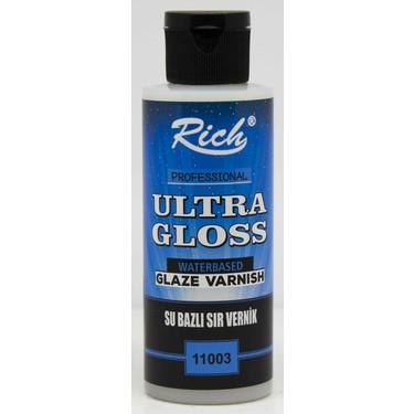 Rich Ultra Gloss Su Bazlı Sır Vernik 120ml